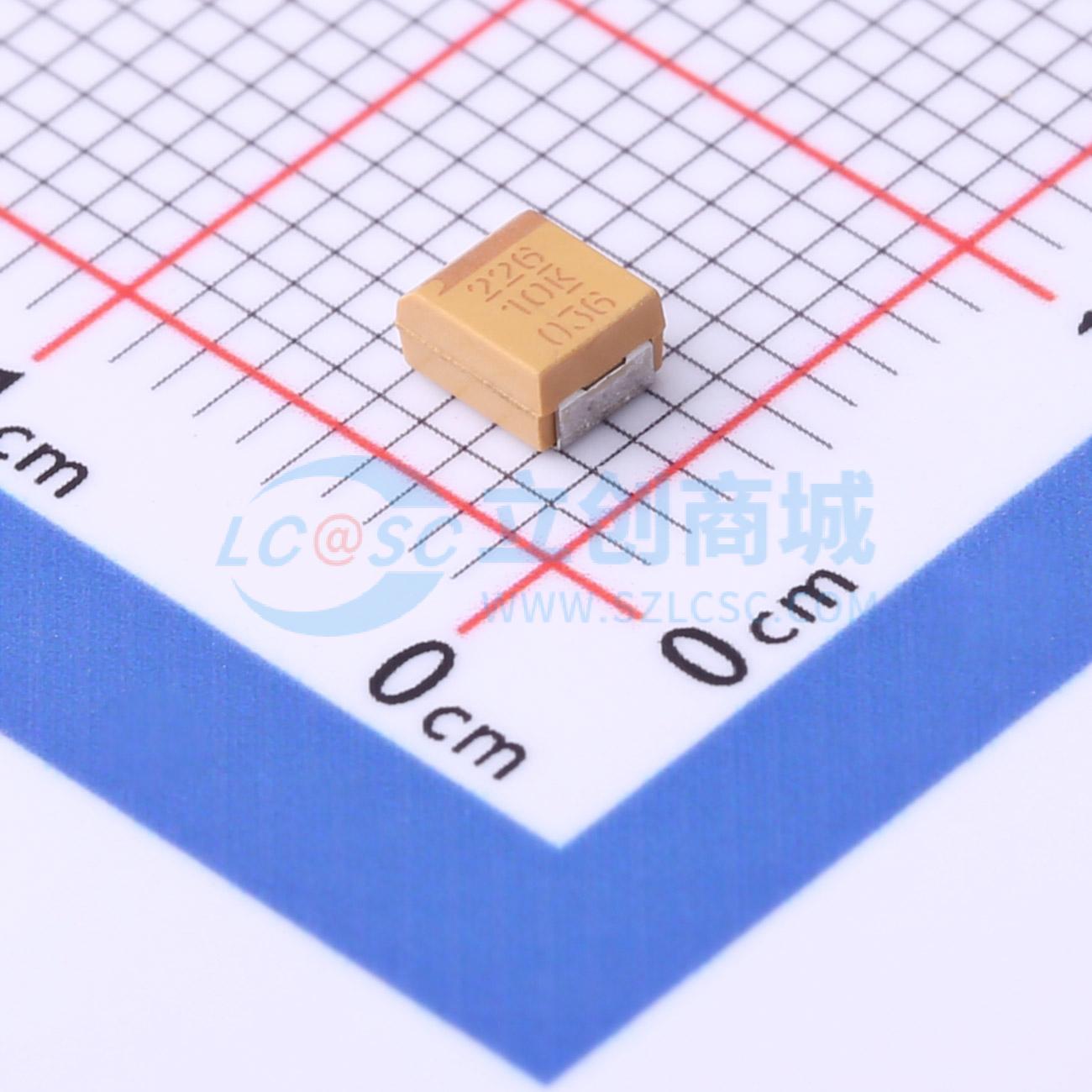 点击查看大图 T494B226M010AT实物图