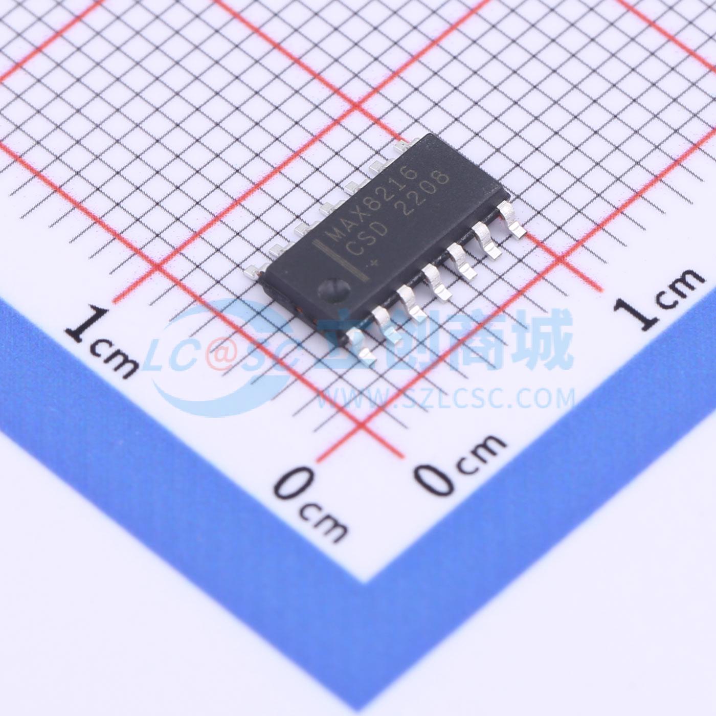 点击查看大图 MAX8216CSD+实物图