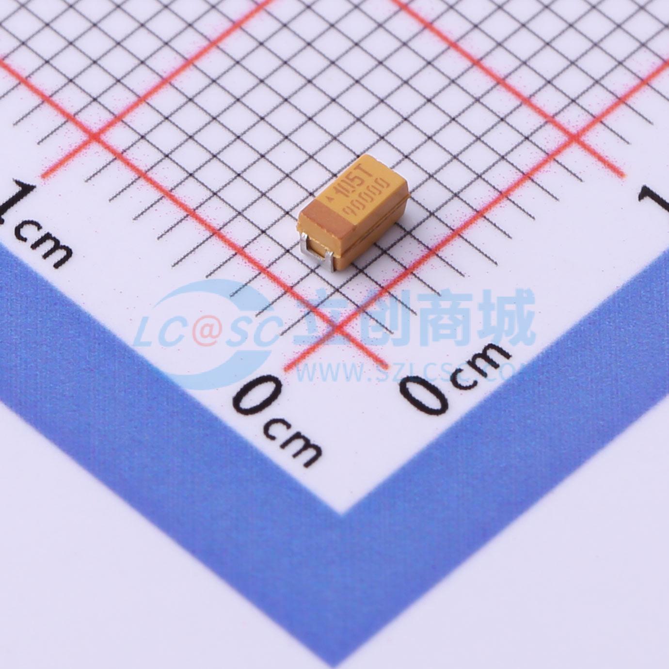 点击查看大图 TAJA105M050RNJ实物图