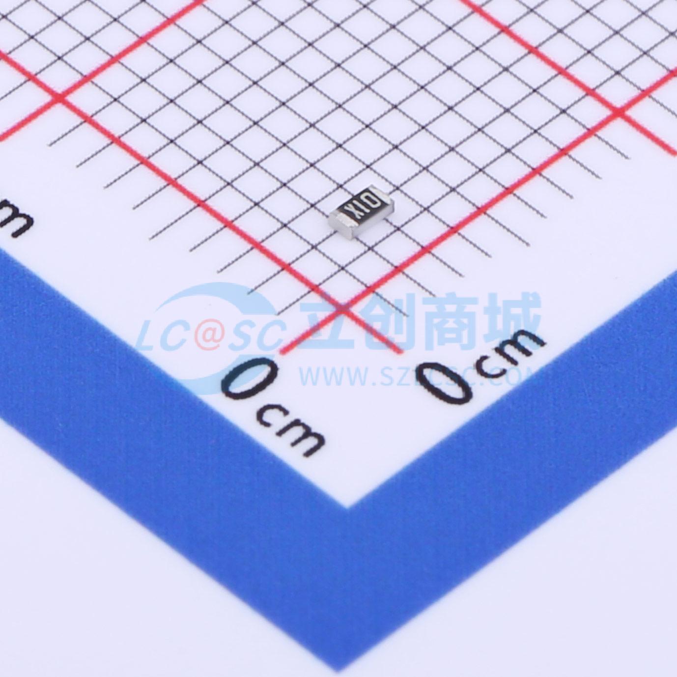 点击查看大图 CR0603F10R0P05Z实物图