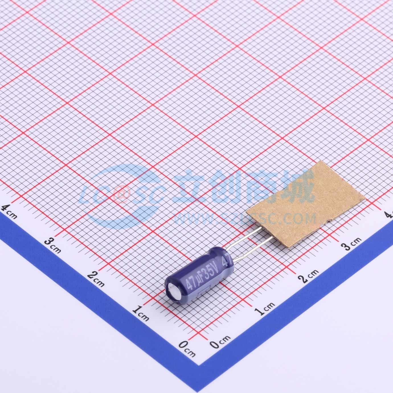 点击查看大图 ECA1VM470I实物图