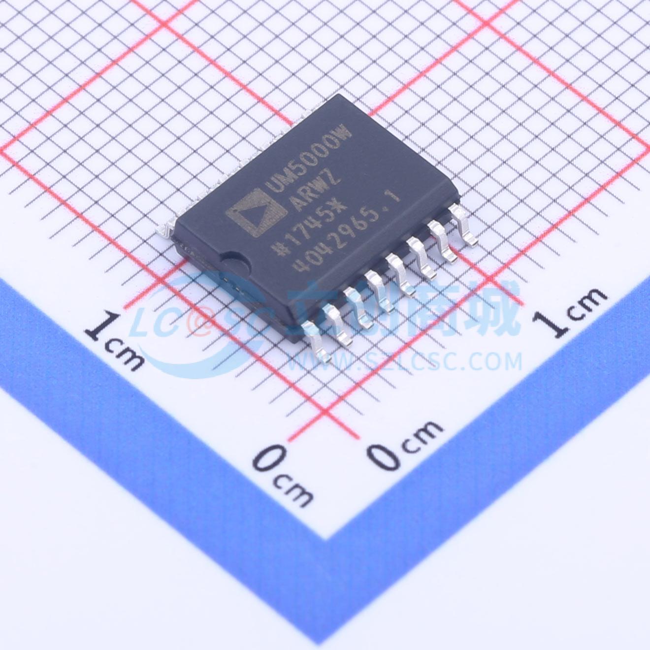 点击查看大图 ADUM5000WARWZ-RL实物图