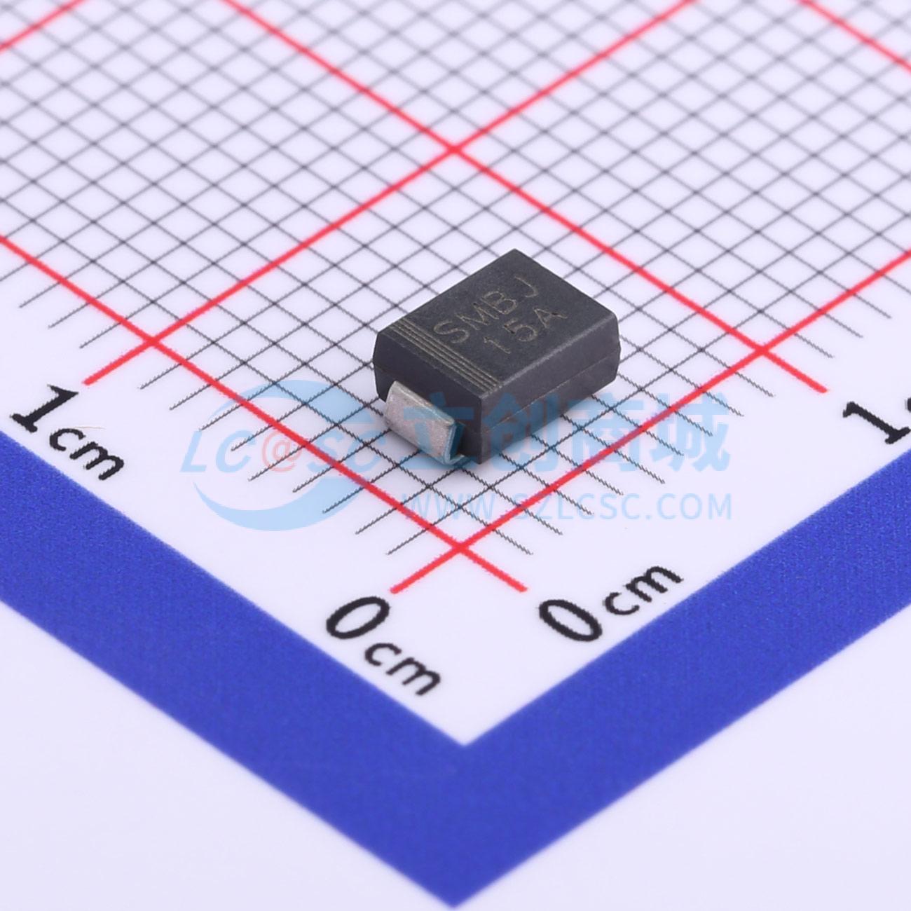 点击查看大图 SMBJ15A实物图