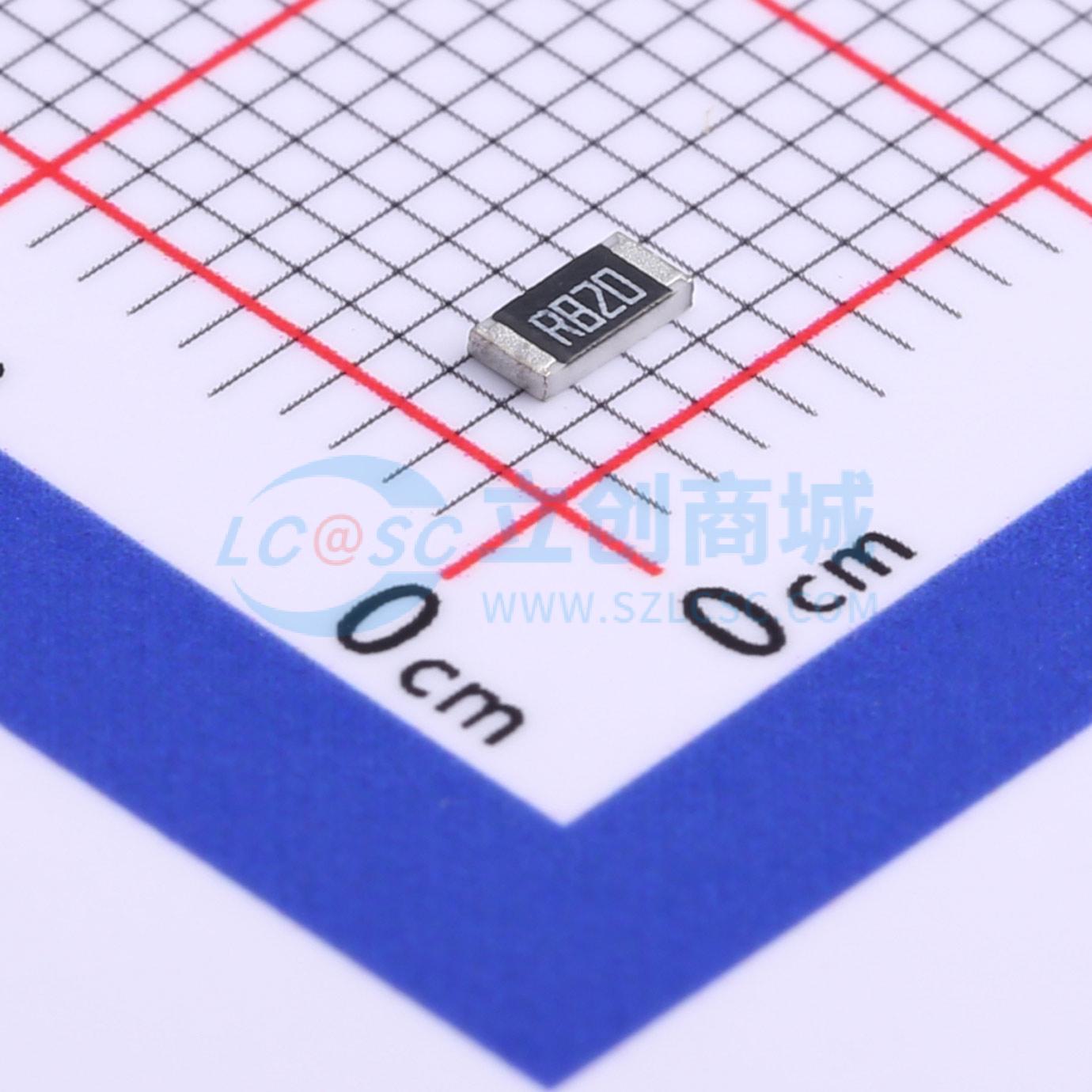点击查看大图 RL1206FR-070R82L实物图