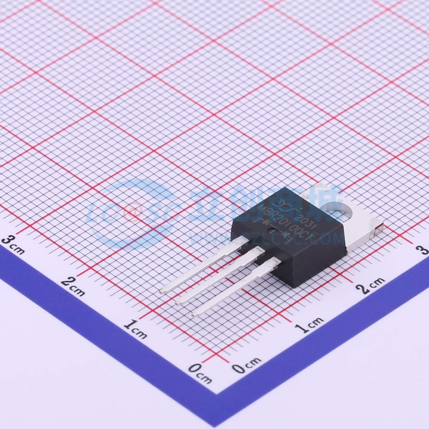 点击查看大图 MBR20100CT实物图