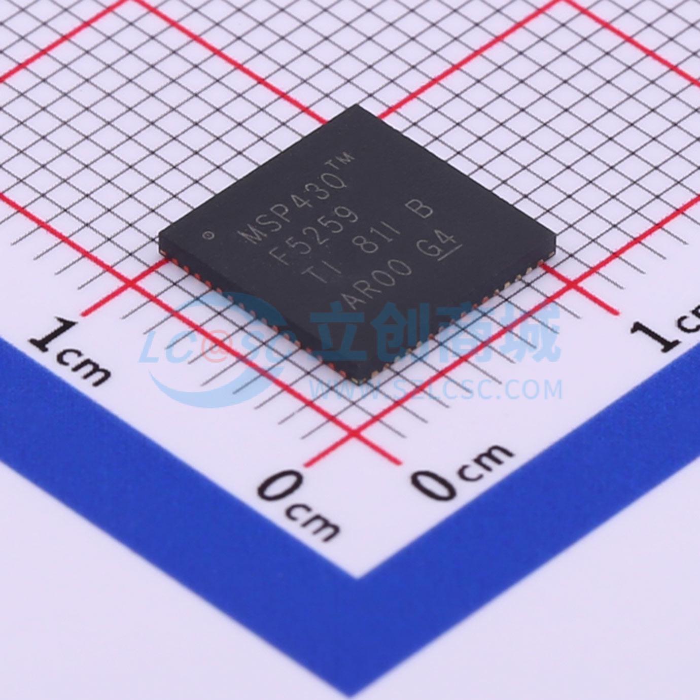 点击查看大图 MSP430F5259IRGCR实物图