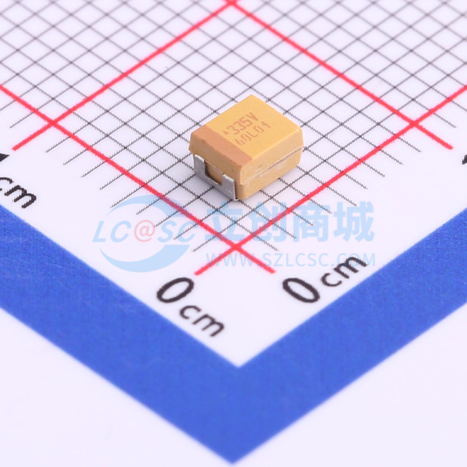 点击查看大图 TAJB335M035RNJ实物图