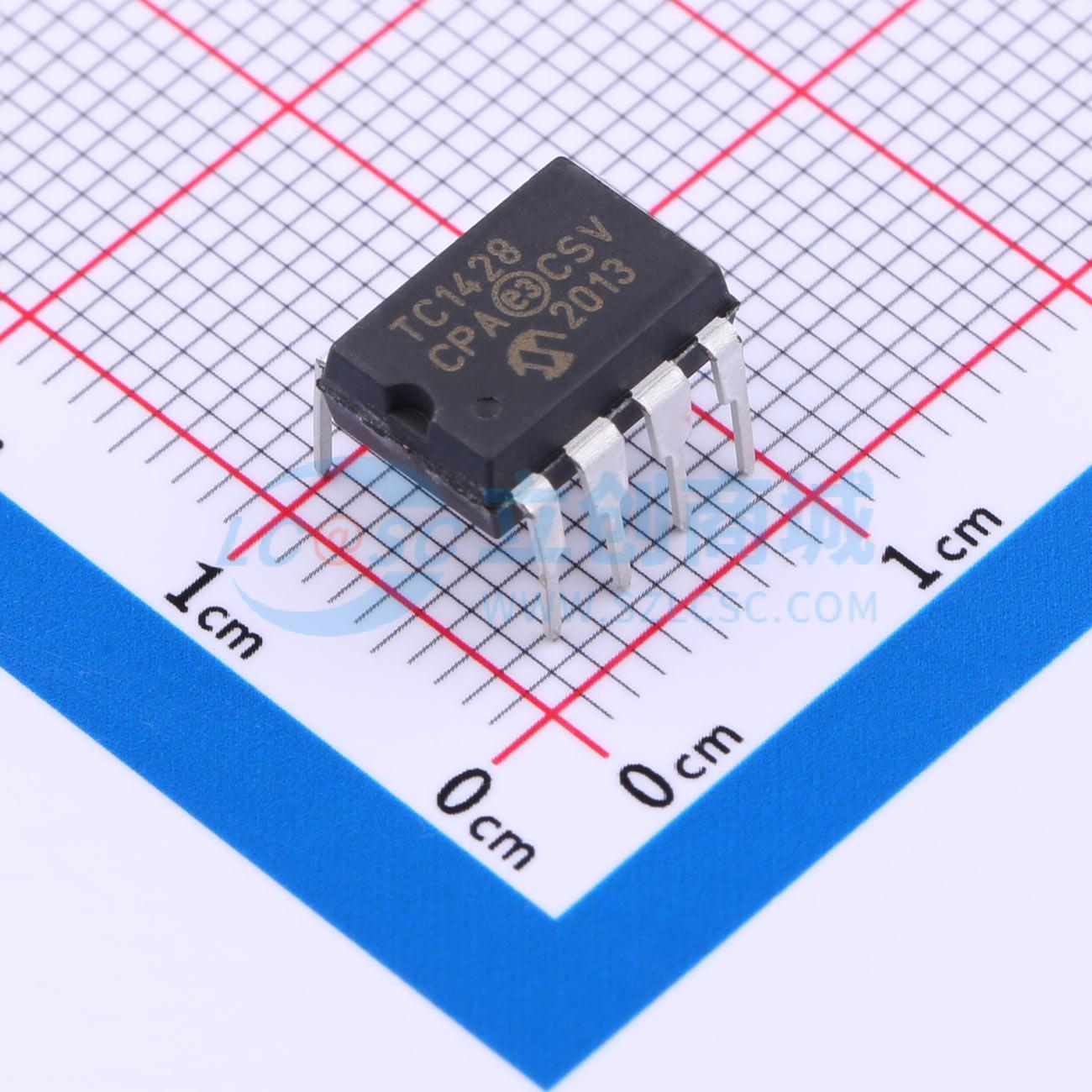 点击查看大图 TC1428CPA实物图