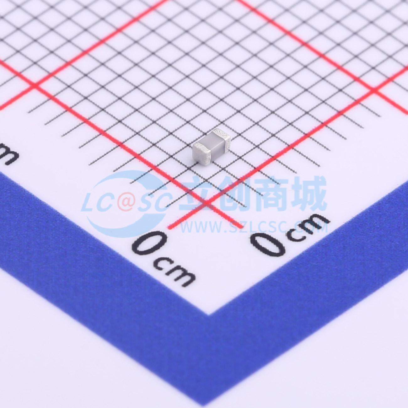 点击查看大图 C1608C0G1H560JT000N实物图