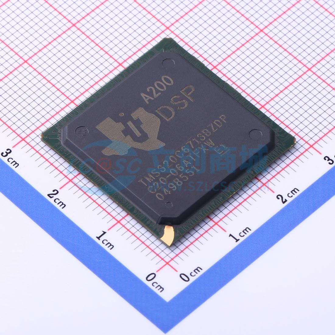 点击查看大图 TMS32C6713BZDPA200实物图