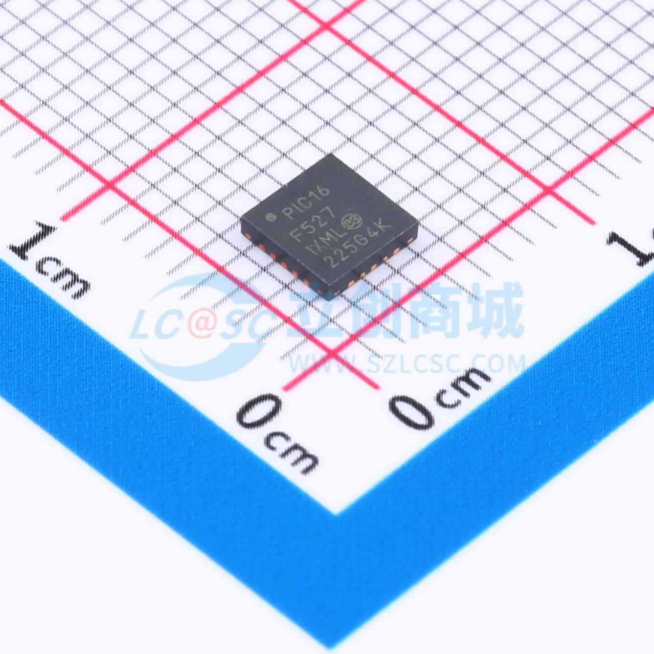点击查看大图 PIC16F527-I/ML实物图