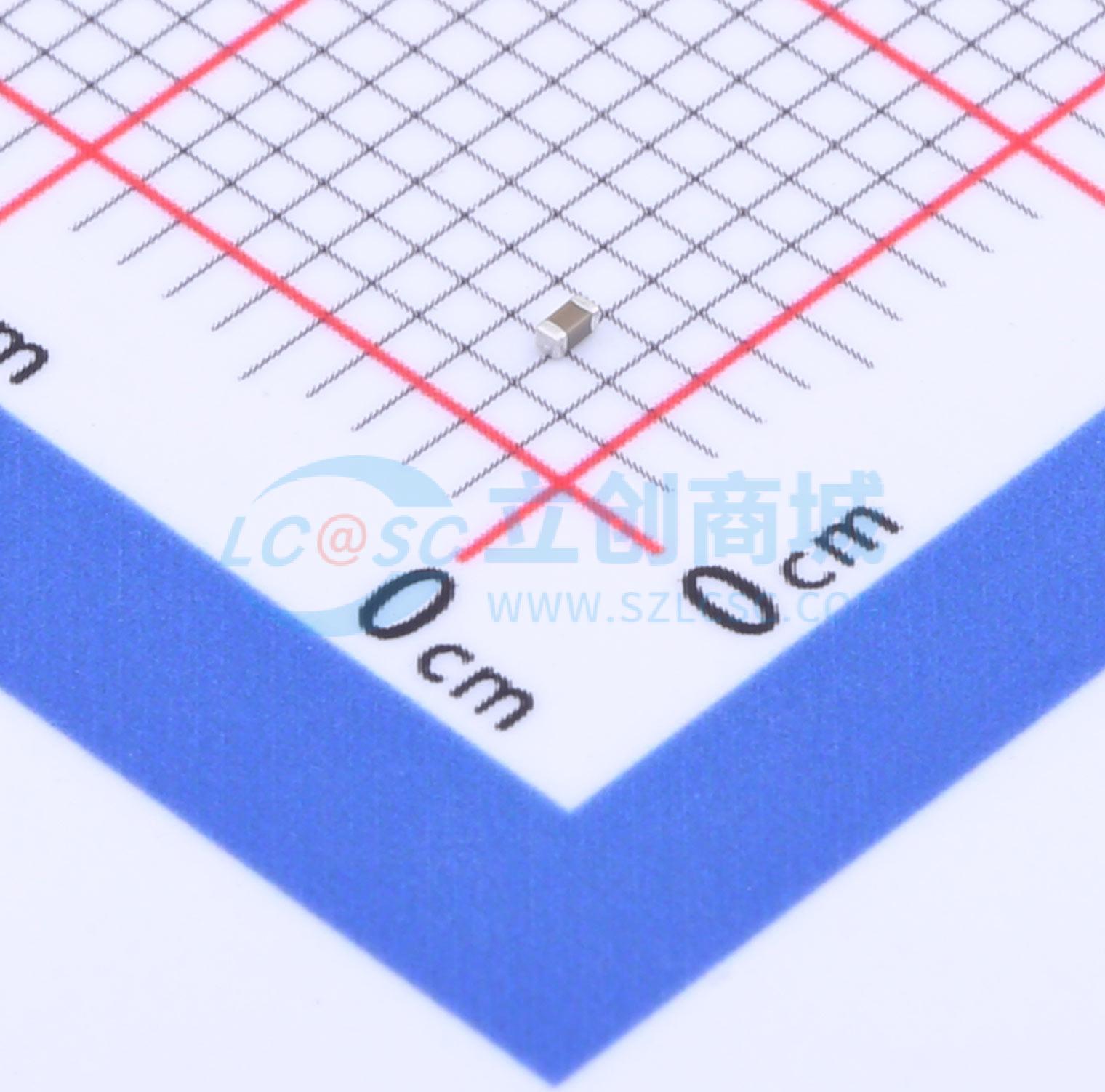 点击查看大图 GRM155B31E104KA87D实物图