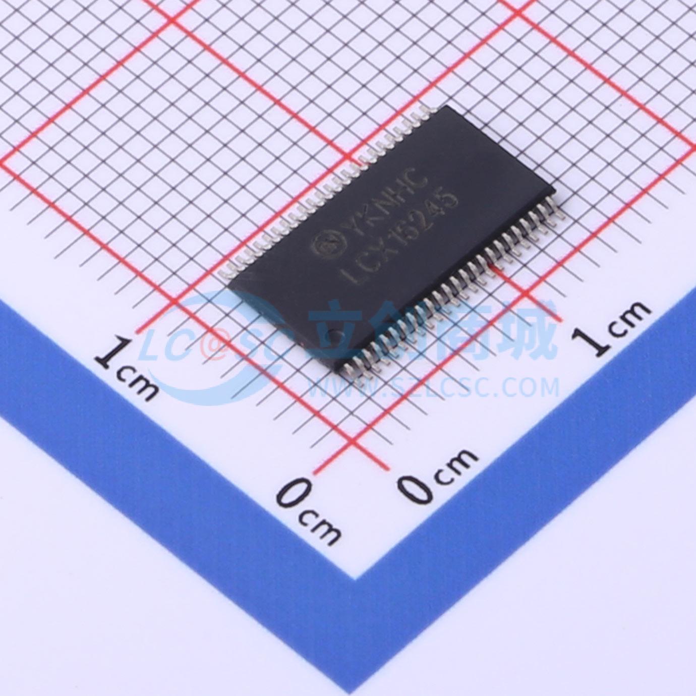 点击查看大图 74LCX16245MTD实物图