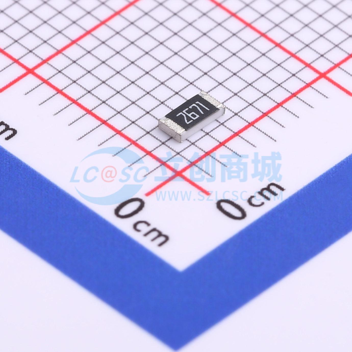 点击查看大图 RT1206BRE072K67L实物图