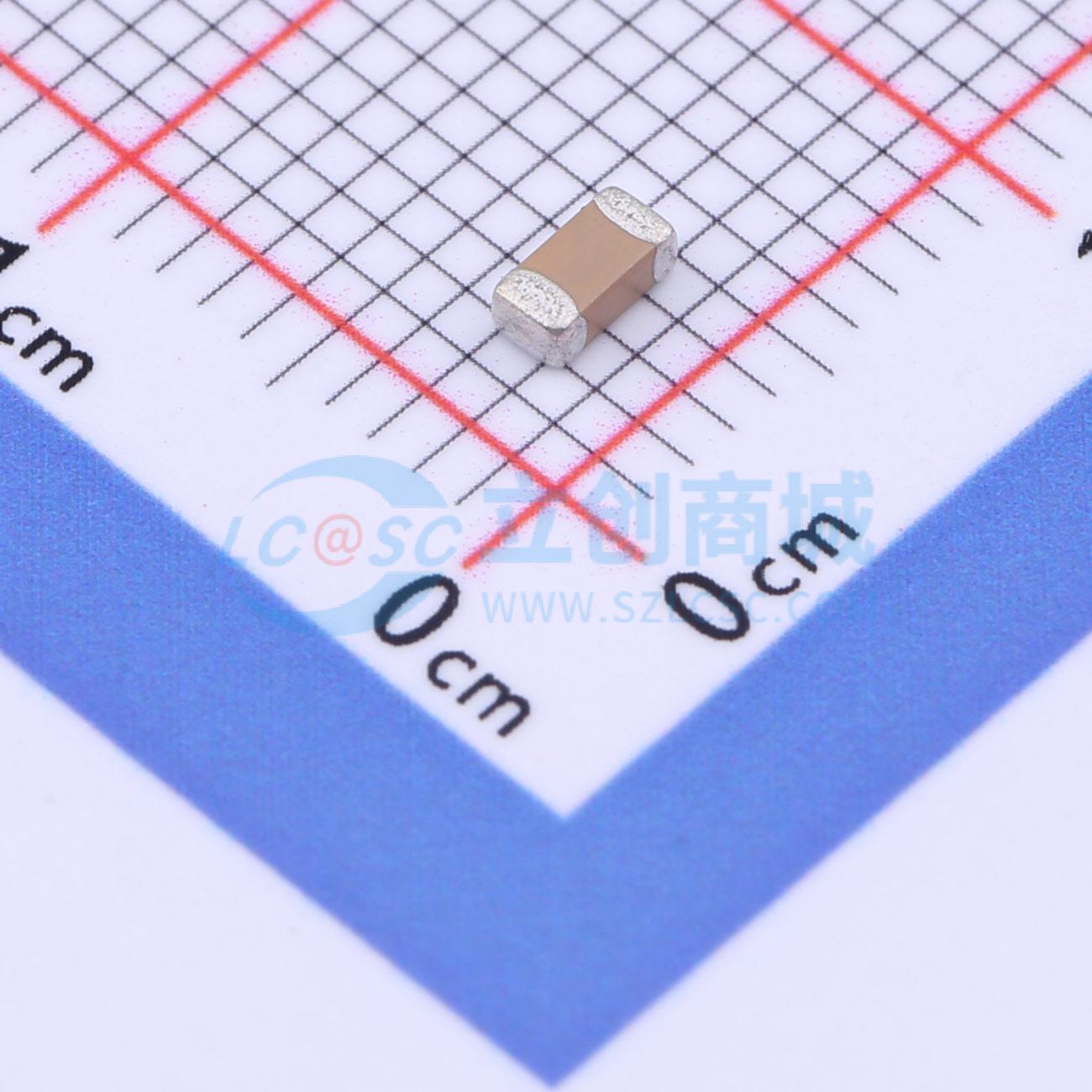 点击查看大图 VJ1206Y104JXBTW1BC实物图