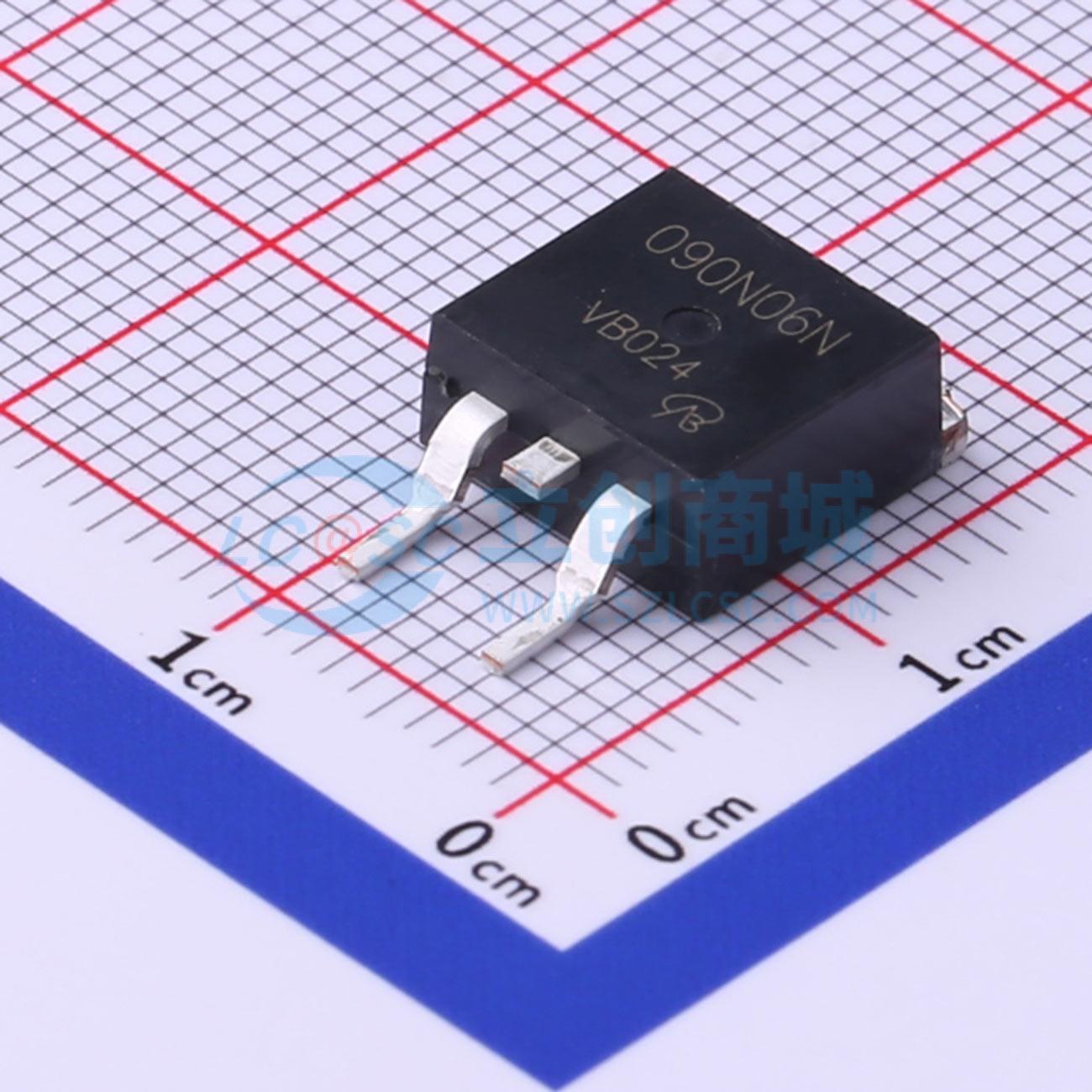 点击查看大图 IPB090N06N3G-VB实物图