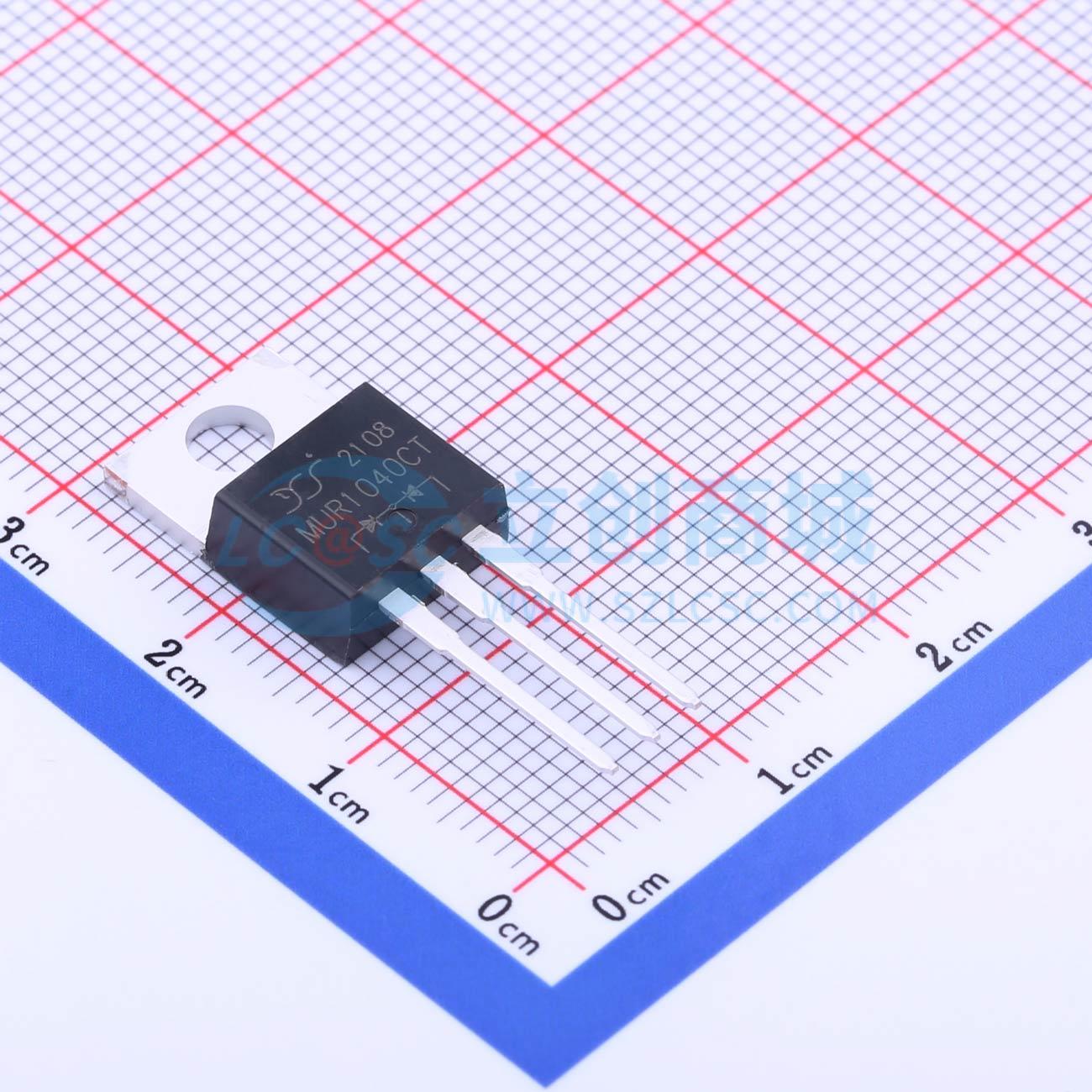 点击查看大图 MUR1040CT实物图