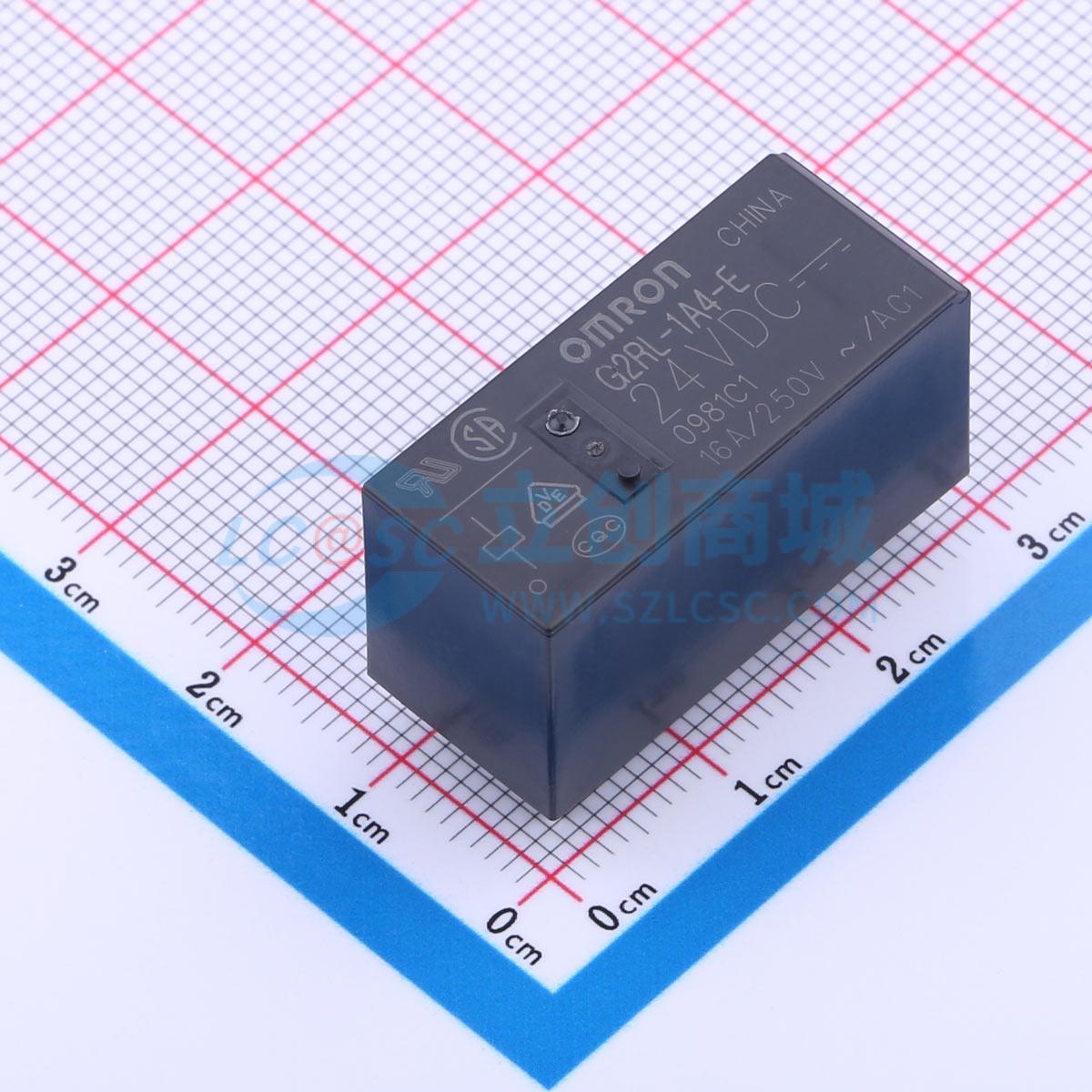 点击查看大图 G2RL-1A4-E DC24实物图