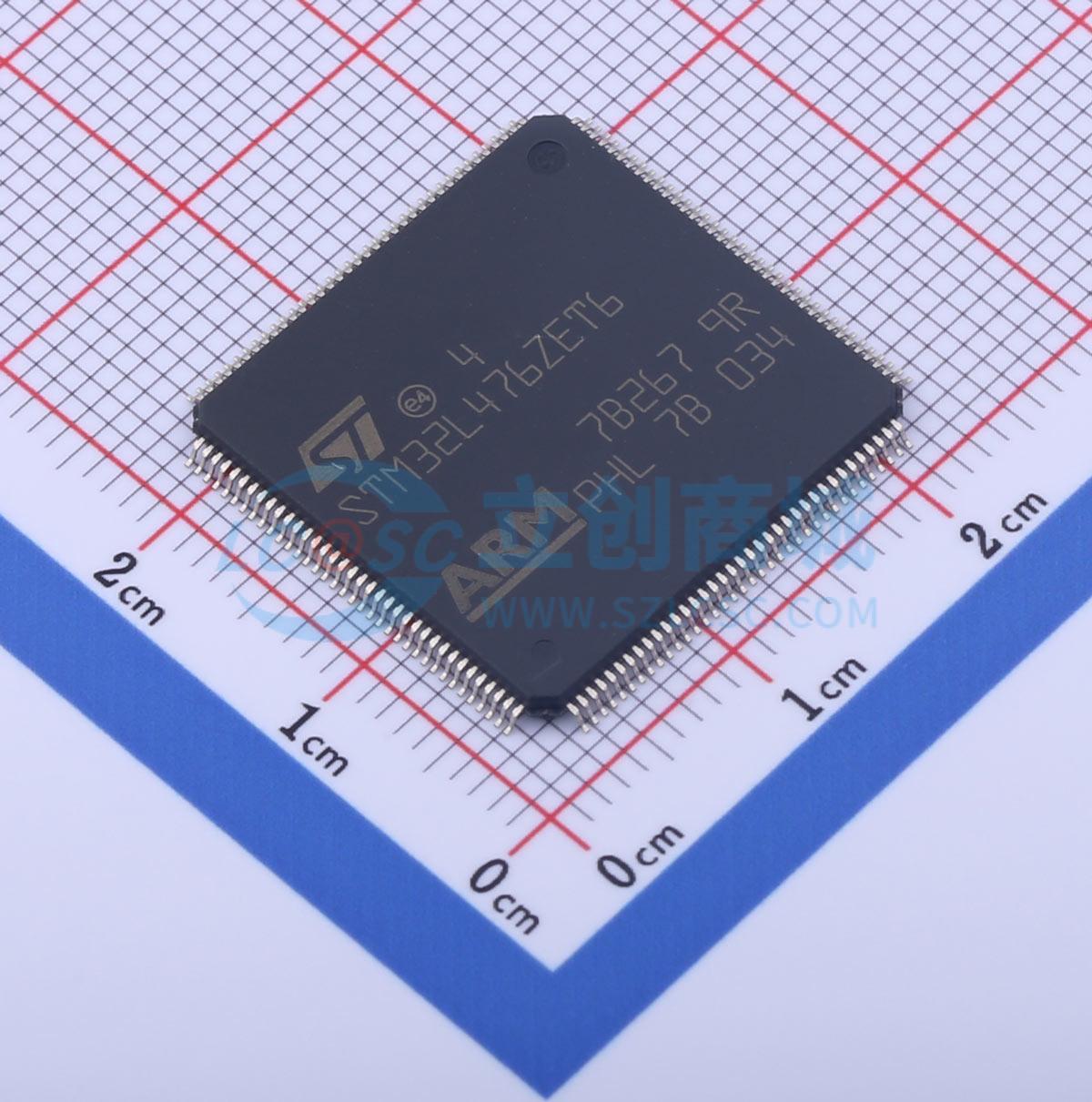点击查看大图 STM32L476ZET6实物图