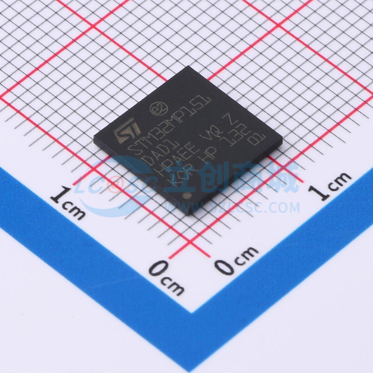 点击查看大图 STM32MP151DAD1实物图