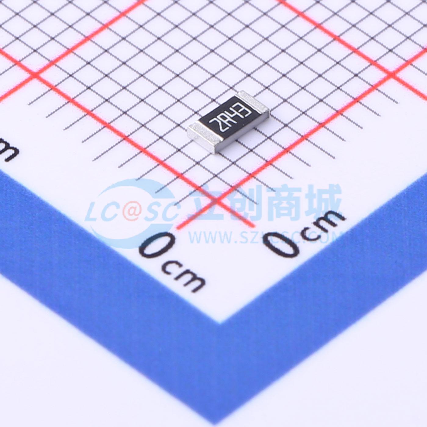 AC1206FR-072R43L实物图