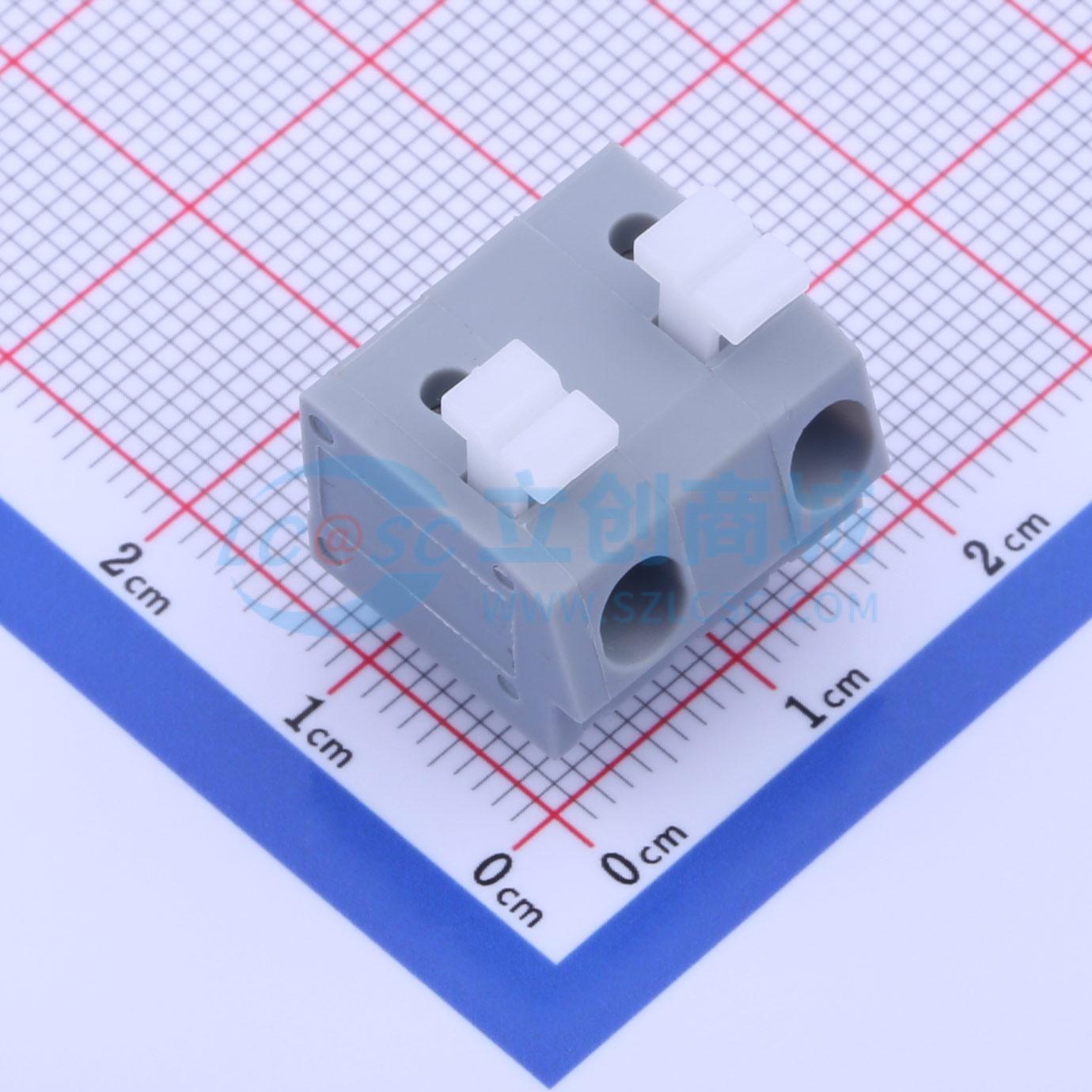 点击查看大图 KF202-10.0-2P实物图