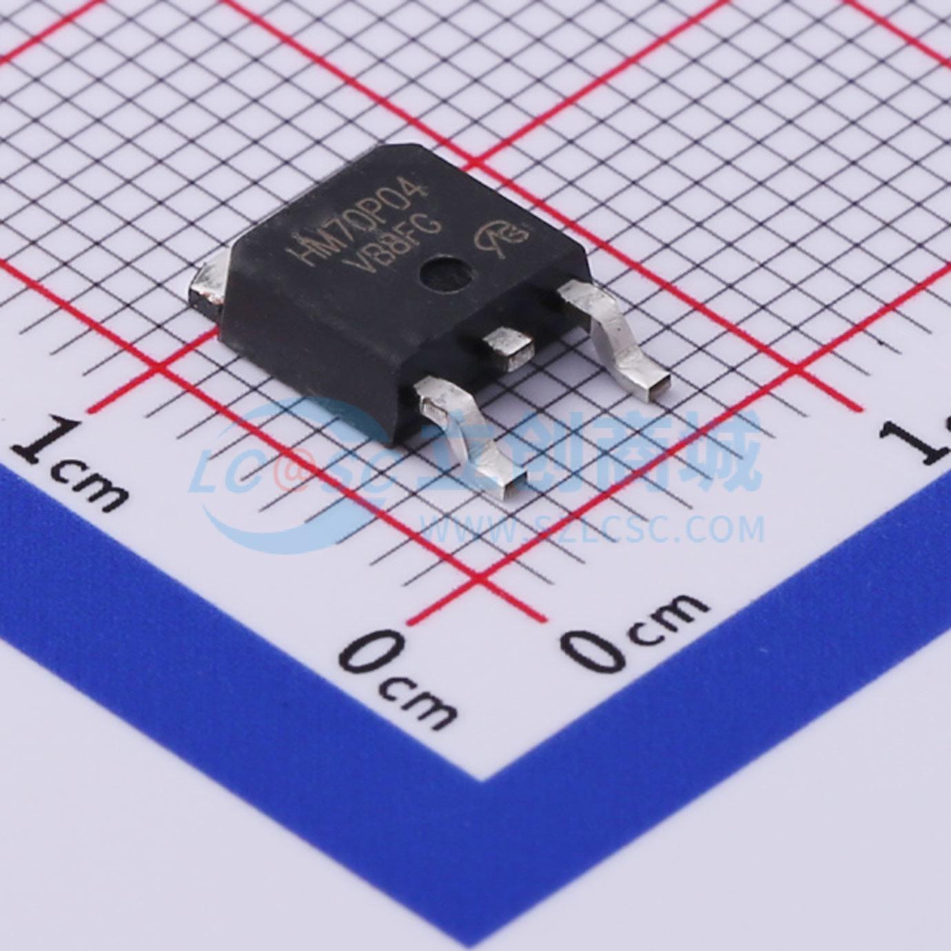点击查看大图 HM70P04K-VB实物图