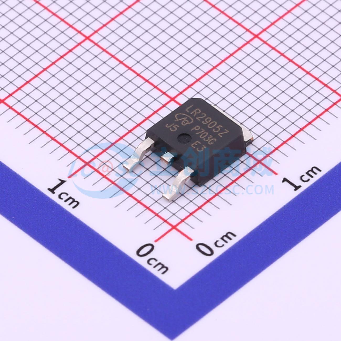 点击查看大图 IRLR2905ZTR-VB实物图