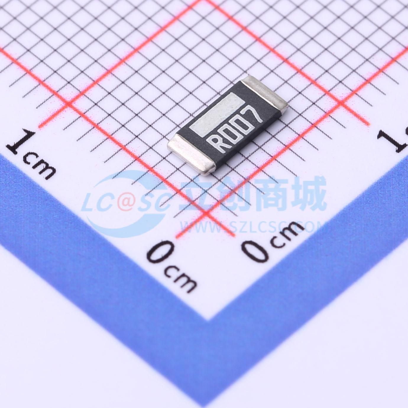 点击查看大图 PA2512FKF7T0R007E实物图