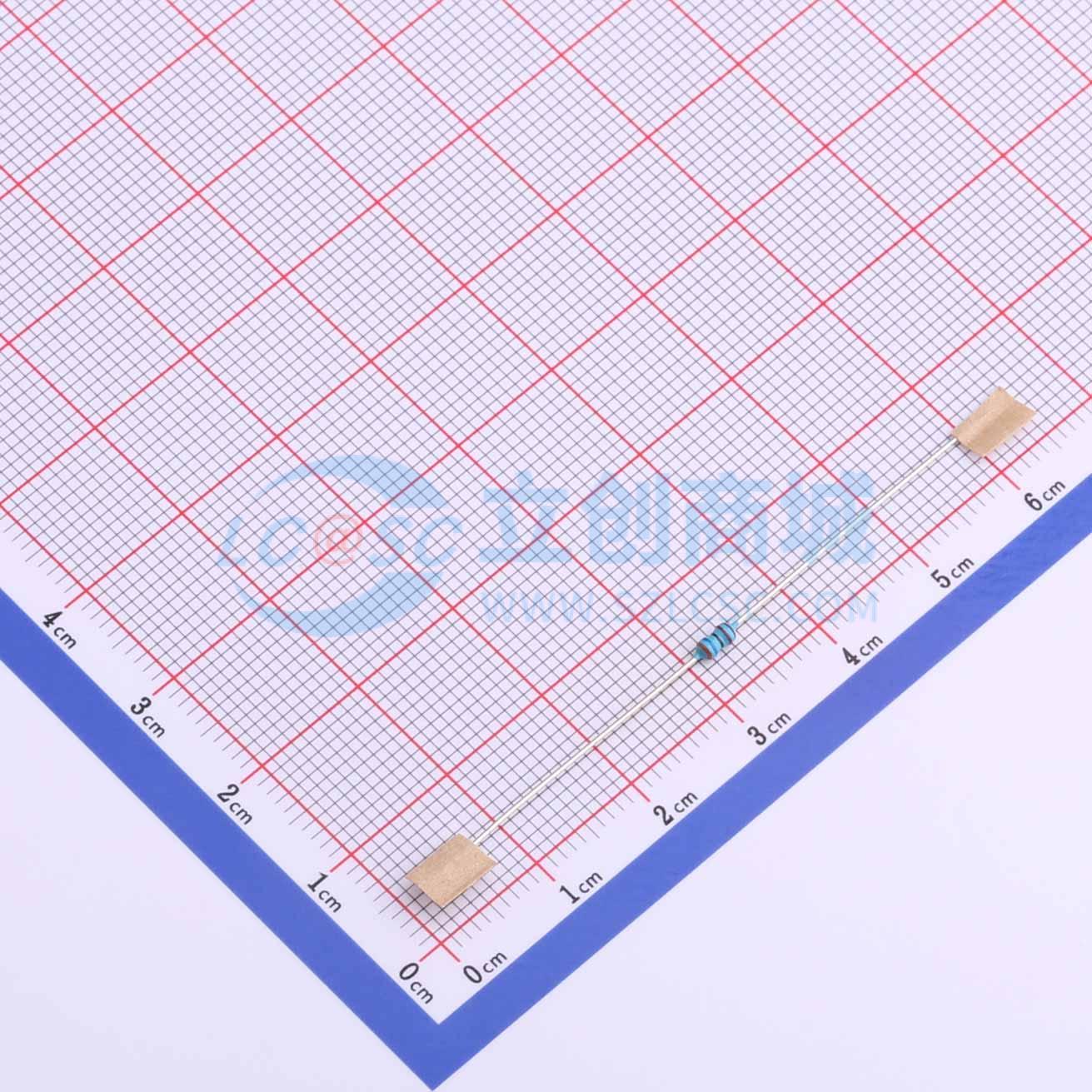 MF1/8W-36KΩ±1%T52实物图