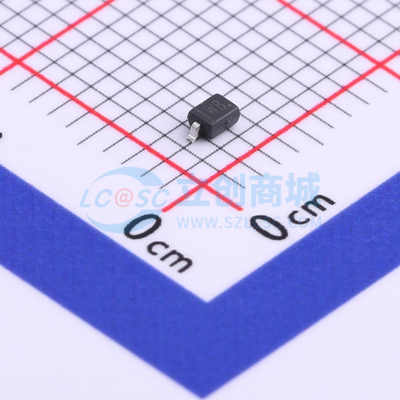 点击查看大图 BZT52C5V1S实物图