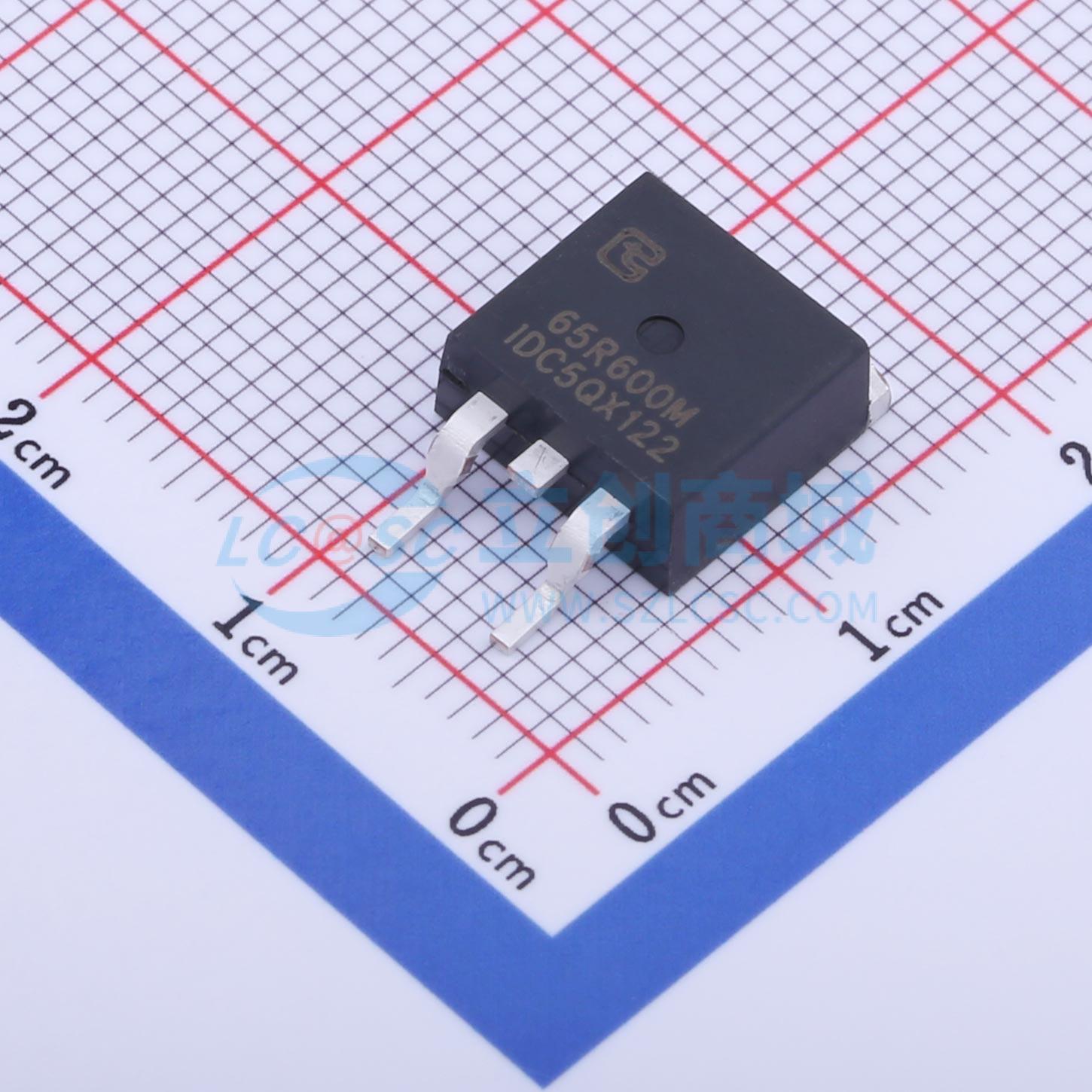 点击查看大图 TPB65R600M实物图