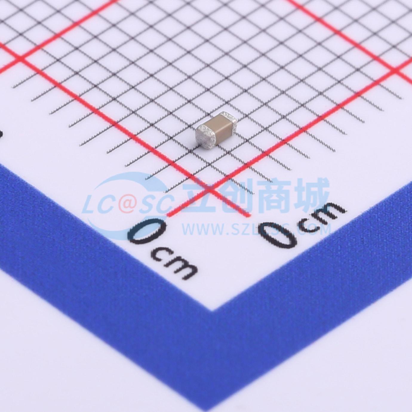 点击查看大图 CC0603JRX7R9BB681实物图