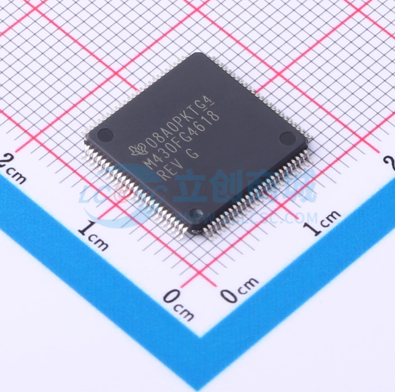 点击查看大图 MSP430FG4618IPZR实物图