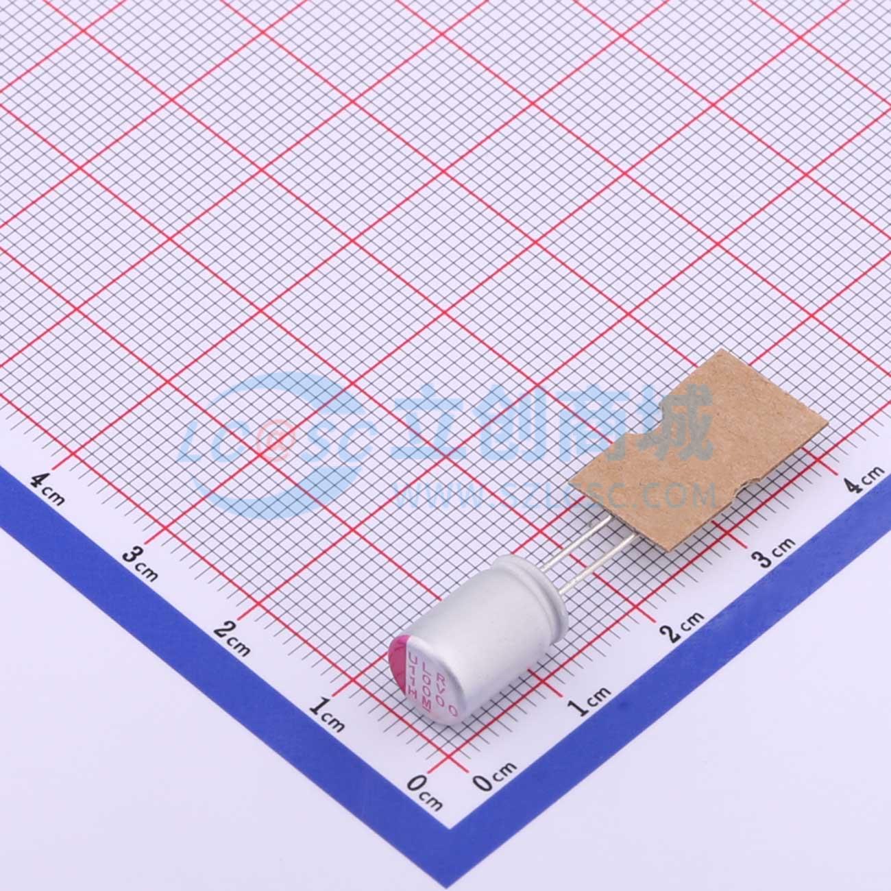 点击查看大图 ULR108M1AF1ATB实物图