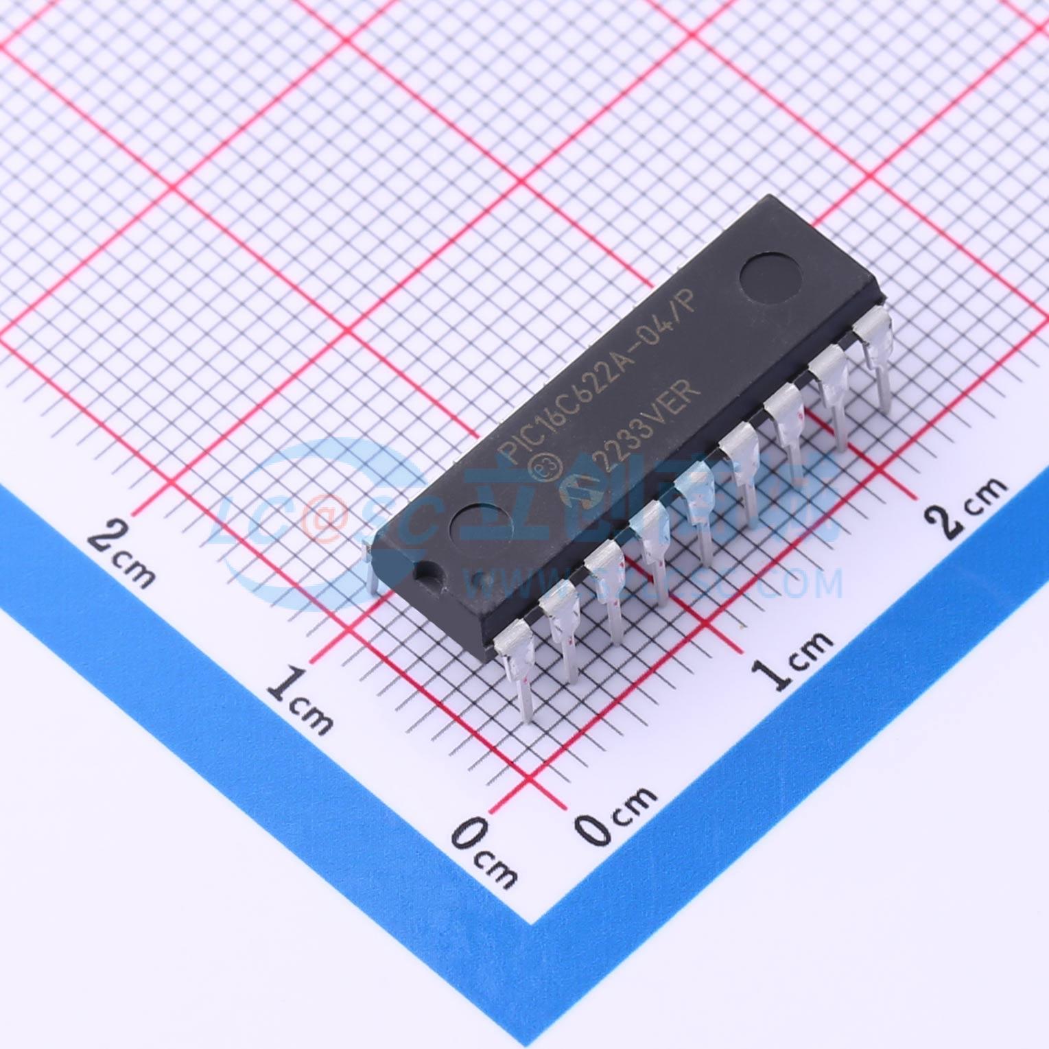 点击查看大图 PIC16C622A-04/P实物图