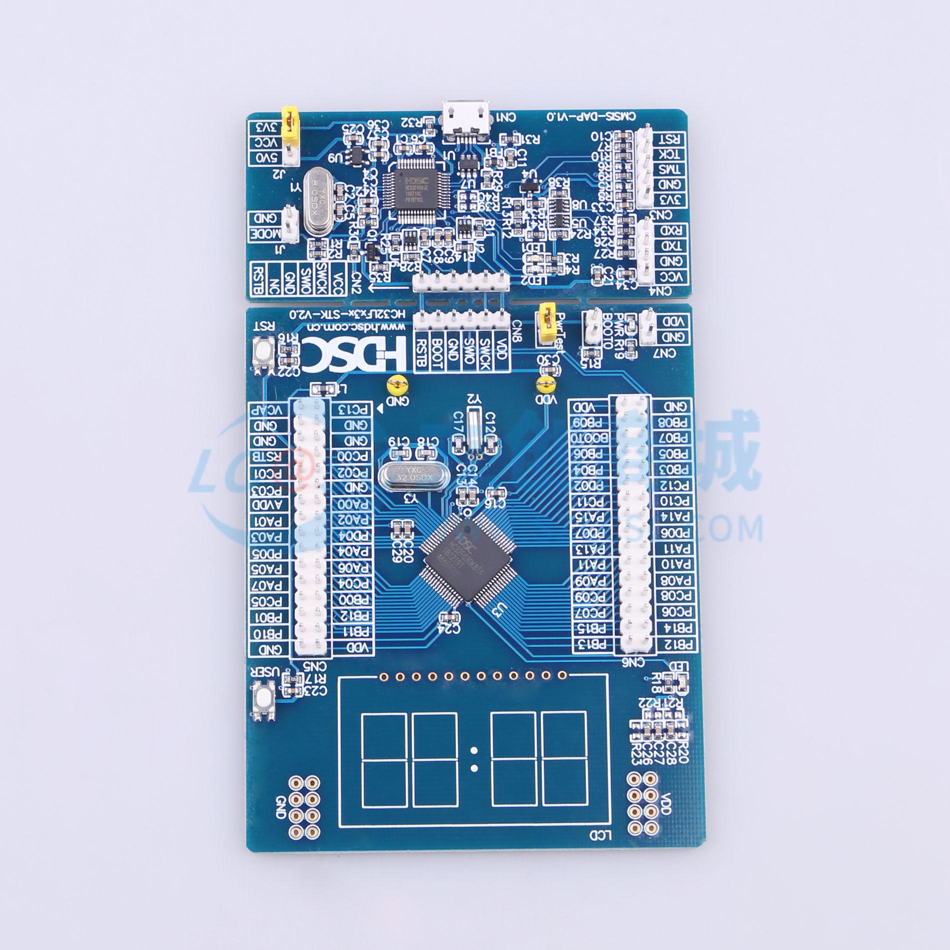 点击查看大图 STK-HC32F030实物图