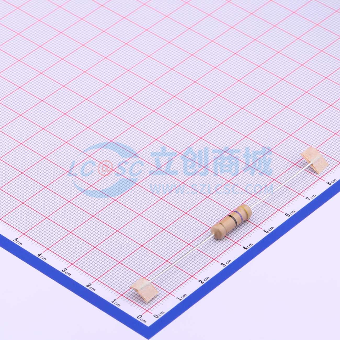 点击查看大图 CR2W-47Ω±5%-QT73实物图