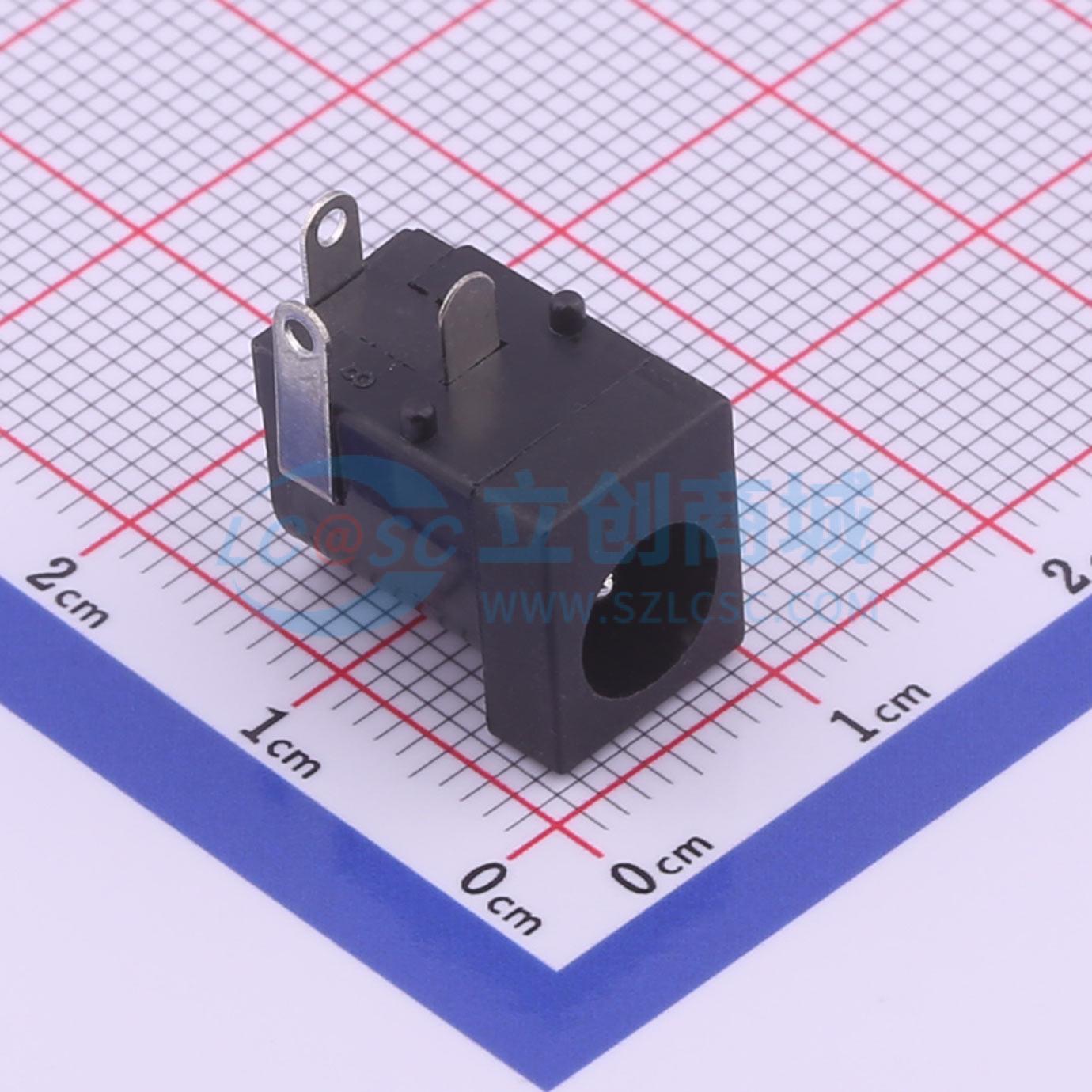 点击查看大图 DC-005G-2.5A-2.0实物图