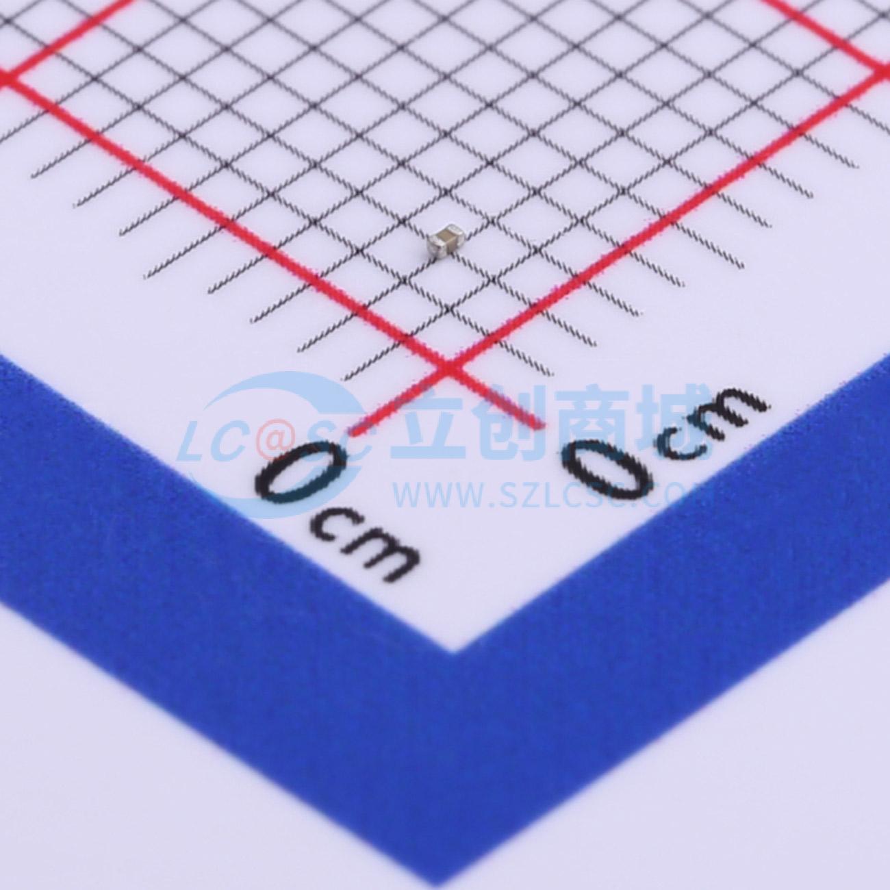 点击查看大图 CC0201KRX7R7BB332实物图