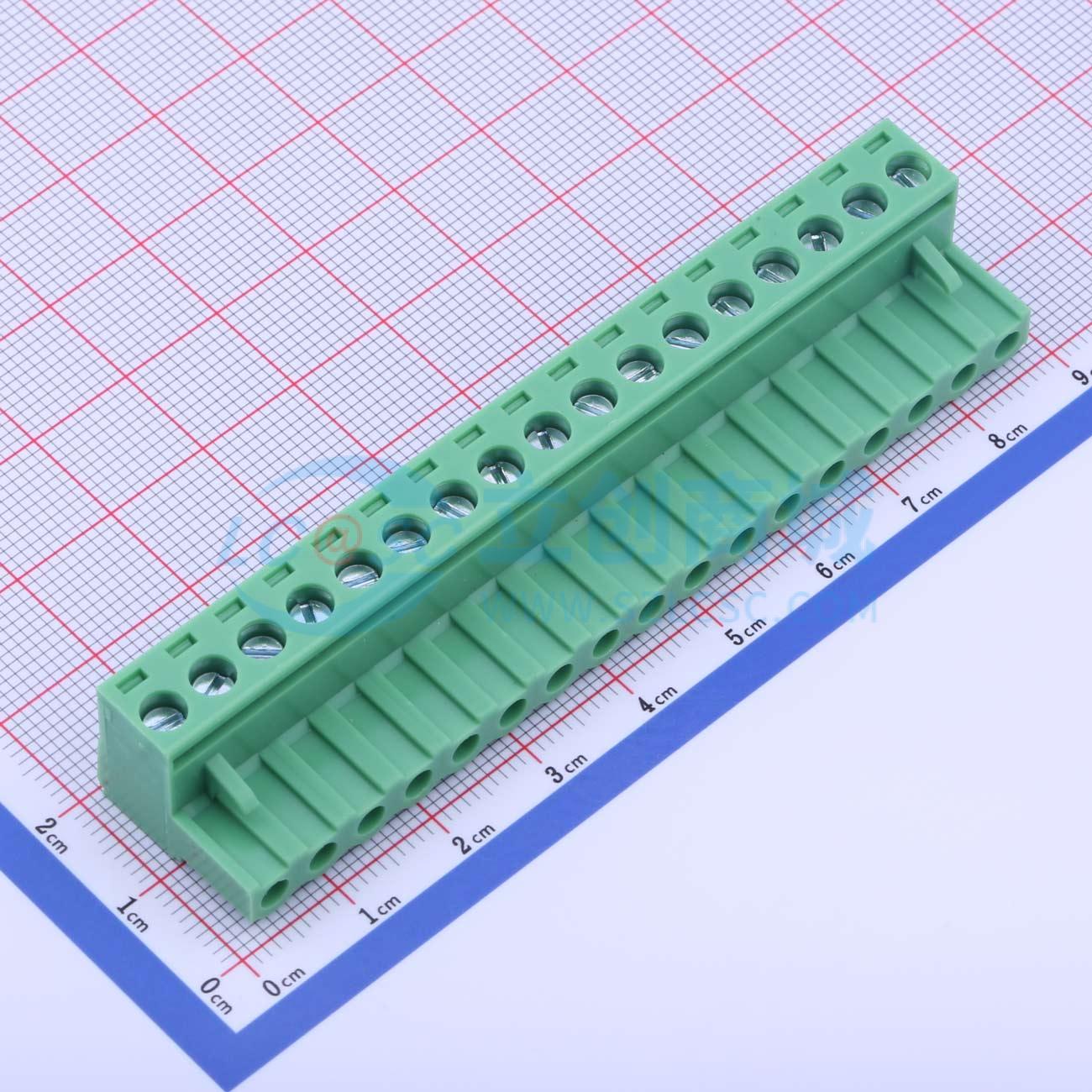 点击查看大图 KF2EDGK-5.08-17P实物图