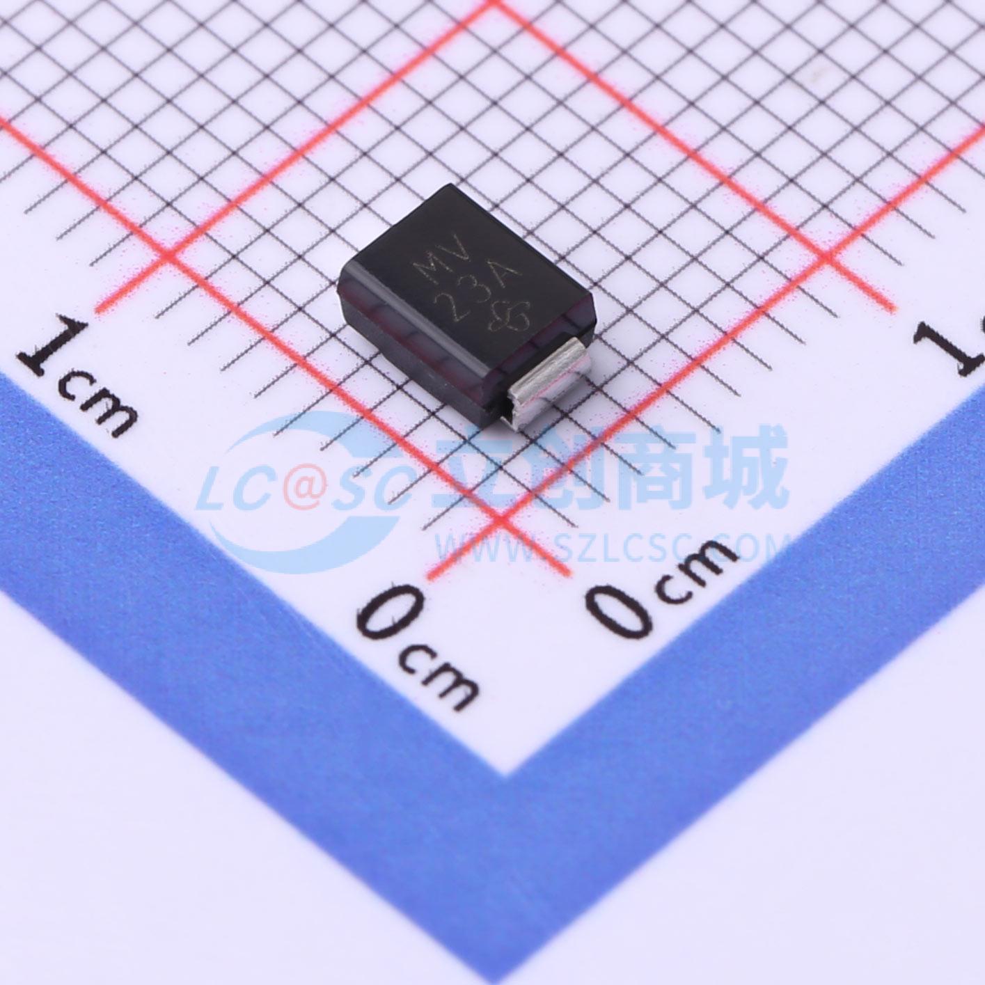 点击查看大图 SMBJ45CA-E3/52实物图