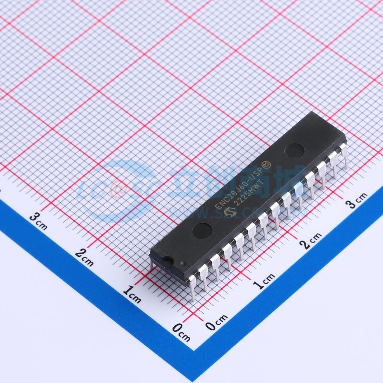 点击查看大图 ENC28J60-I/SP实物图