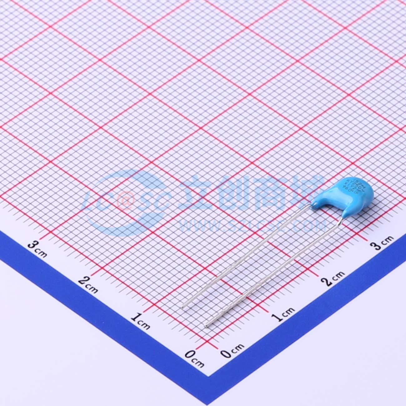 点击查看大图 DE2E3KY152MA2BM01F实物图