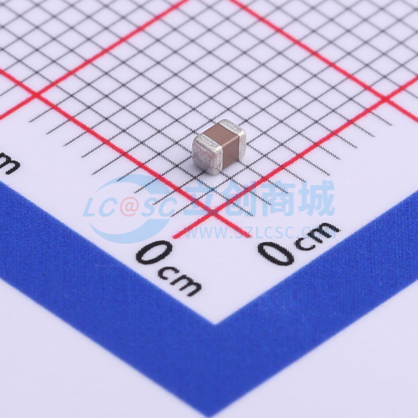 点击查看大图 CC0805MKX5R5BB106实物图