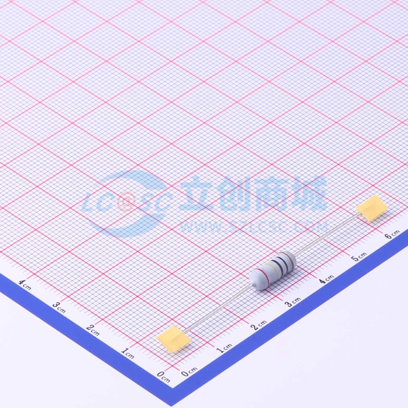 RN-1W-1MΩ±2%T实物图