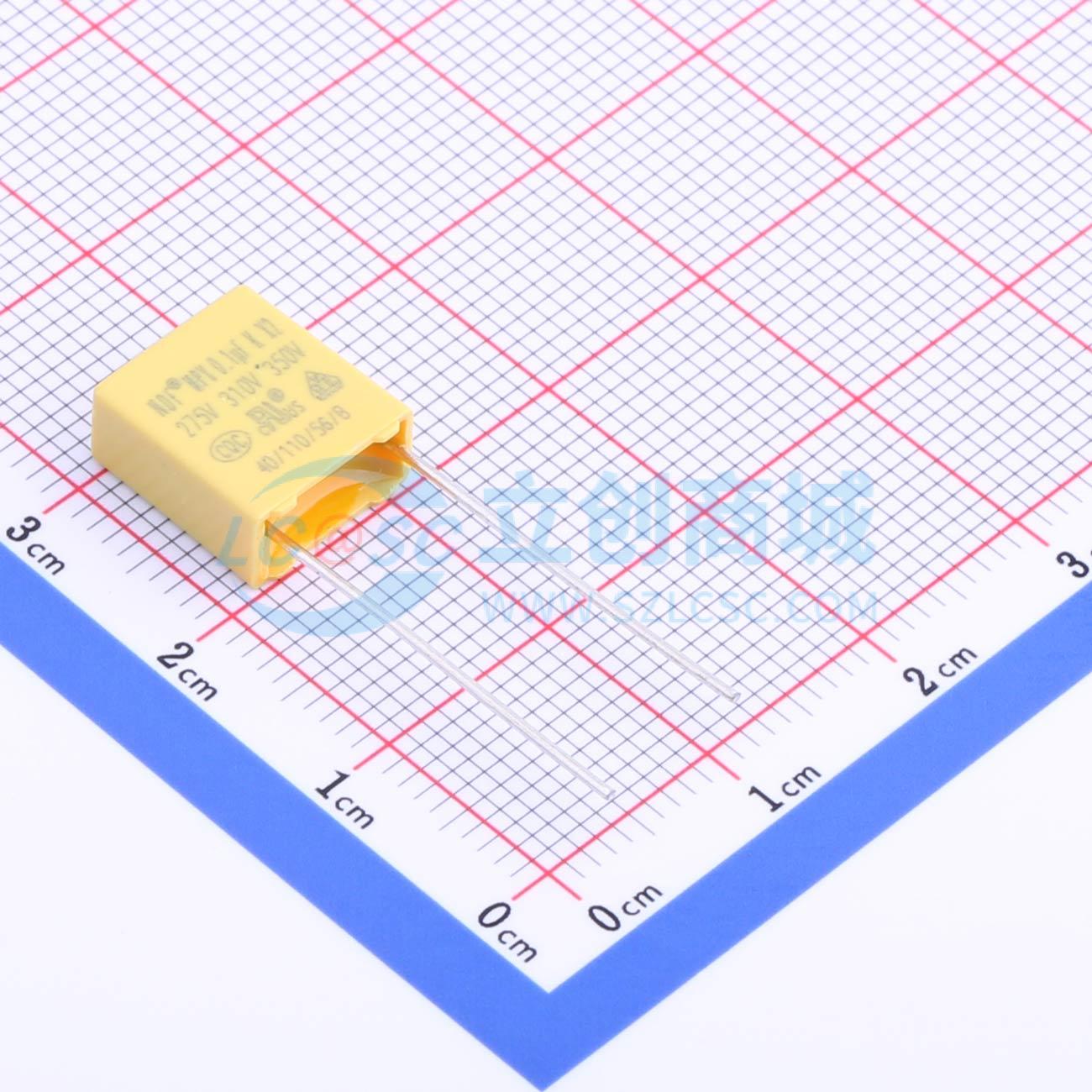 点击查看大图 X2-104K-275VAC实物图