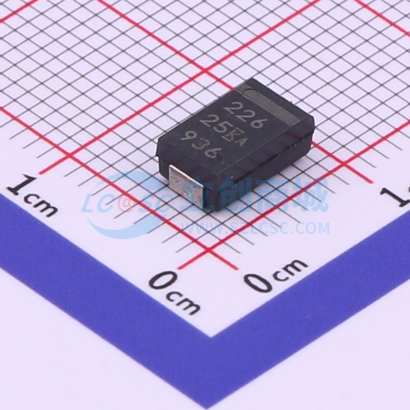 点击查看大图 T591D226M025ATE060实物图