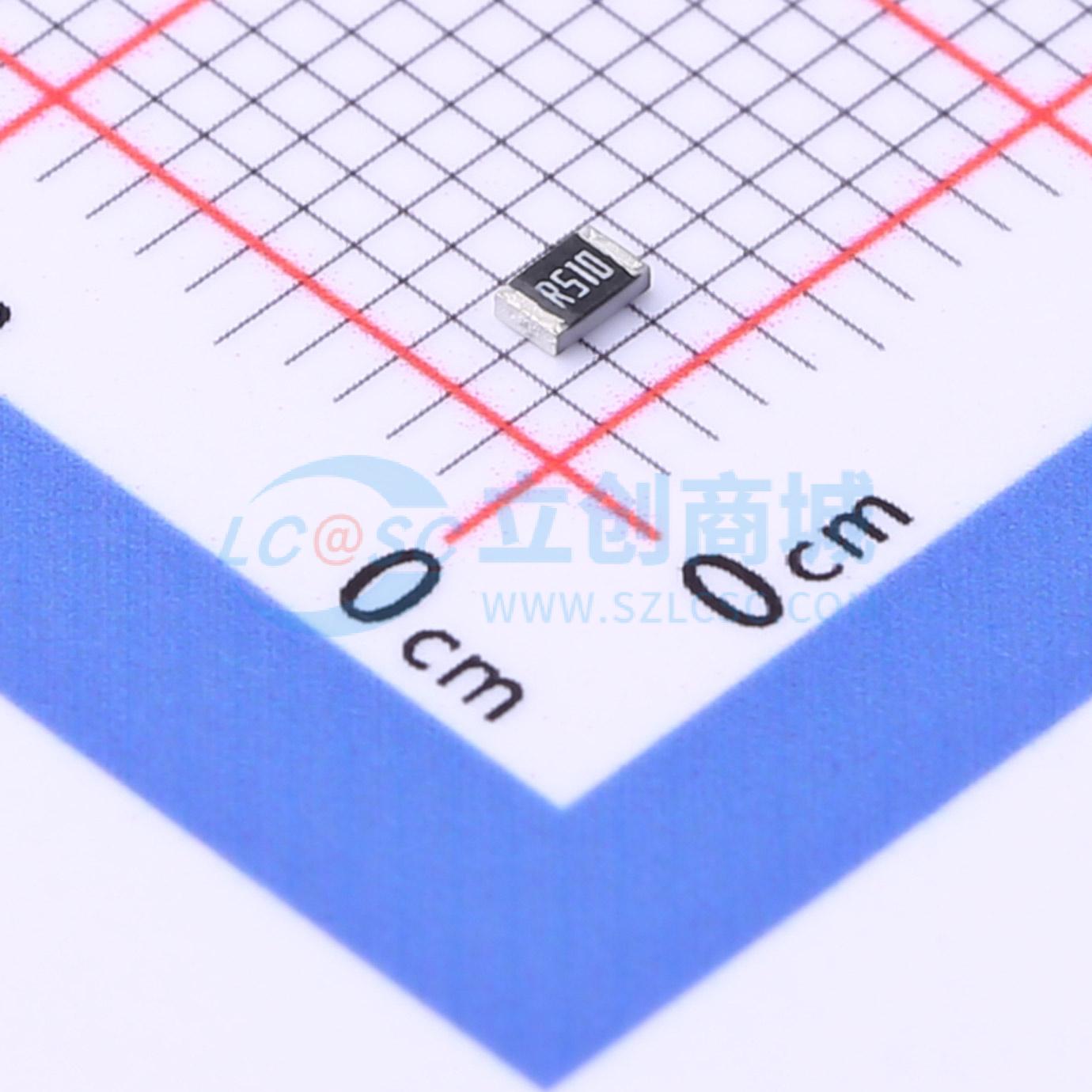 点击查看大图 RL0805FR-070R51L实物图