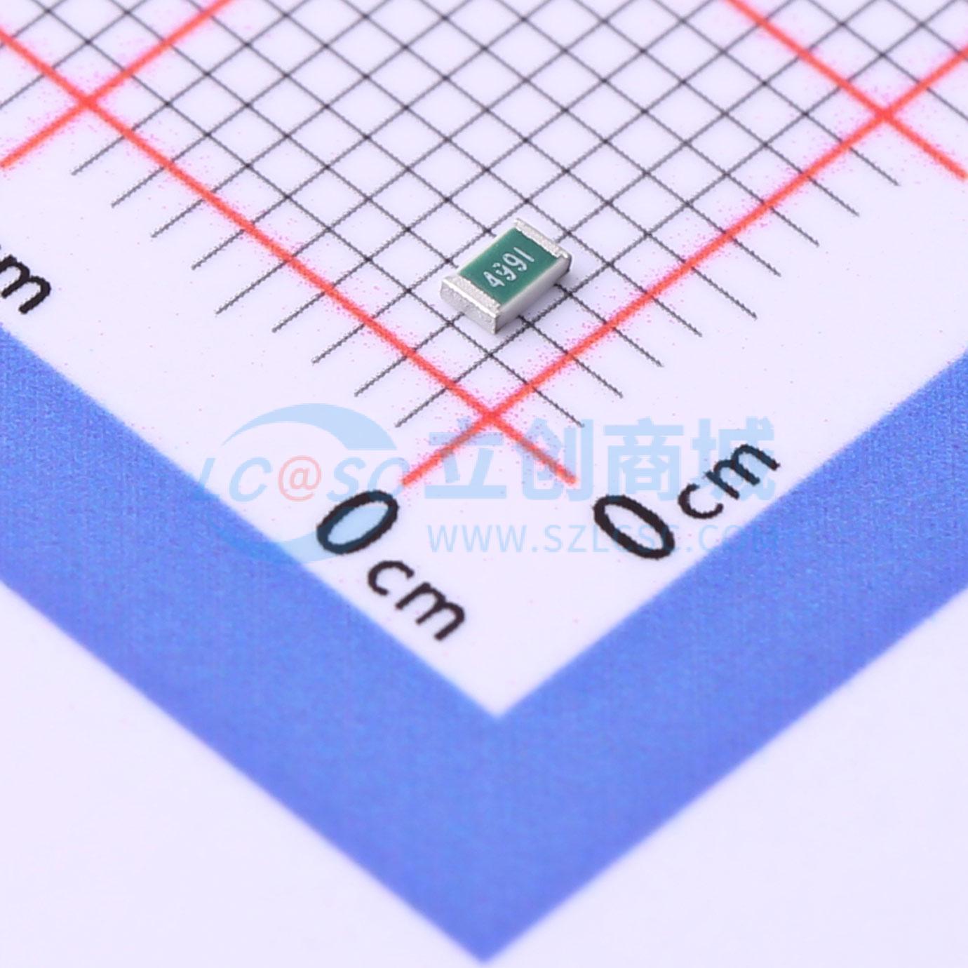 点击查看大图 TNPW08054K99BEEA实物图